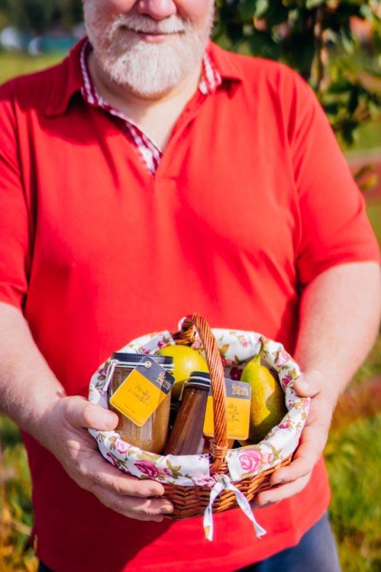 Hrušky se slaným karamelem