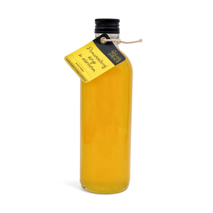 Pomerančový sirup se zázvorem - Perfectly Delicious