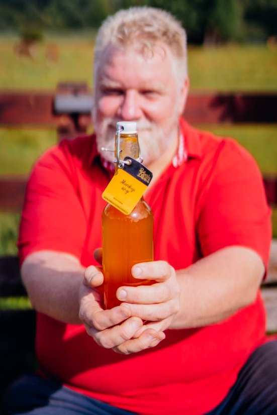 Marakuja sirup - Balení: 500 ml (šroubovací uzávěr)