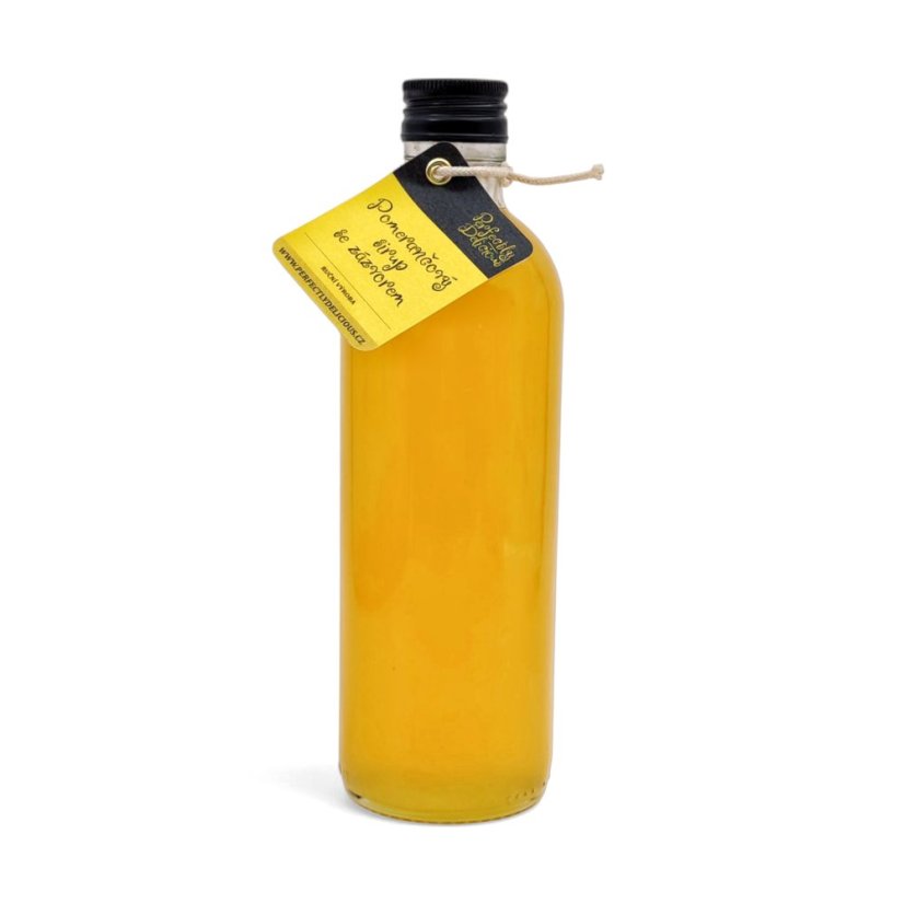 Pomerančový sirup se zázvorem - Perfectly Delicious