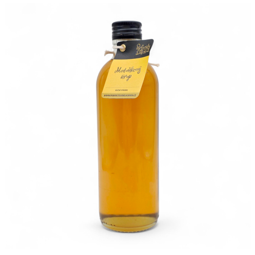 Meduňkový sirup - Balení: 500 ml (šroubovací uzávěr)